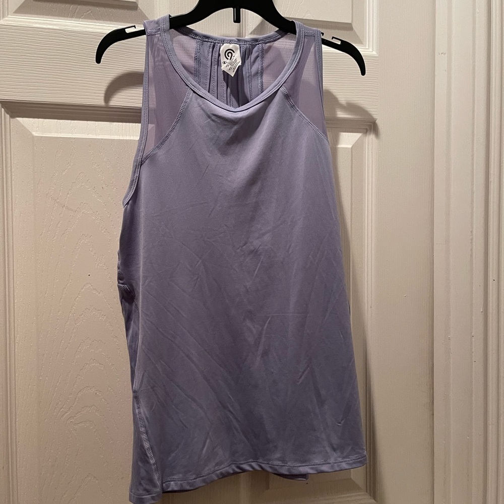 Champion Ladies small lavender gray tank top